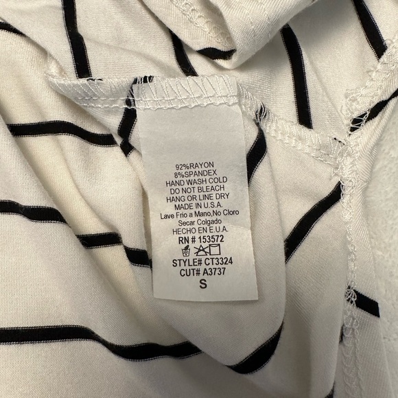 Oversized Striped Tunic - Size Small - Picture 3 of 3